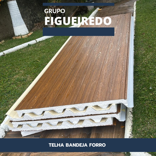 TELHA BANDEJA + FORRO